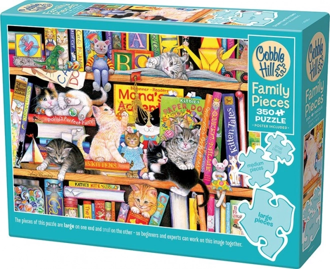 Cobble Hill Family Puzzle Cat Tales 350 Pieces