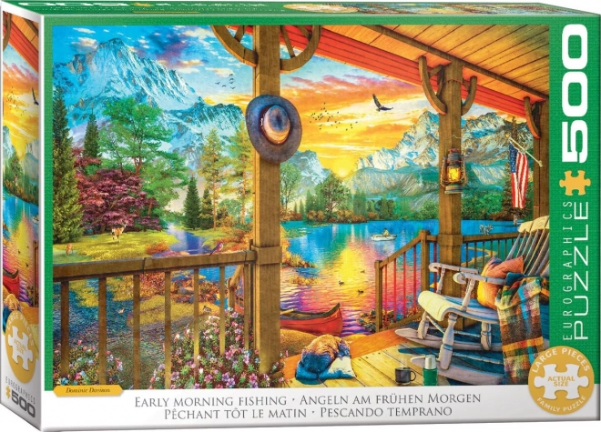 Eurographics Puzzle Morning Fishing XL 500 Pieces