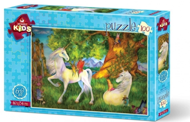 Art Puzzle Unicorns 100 Pieces