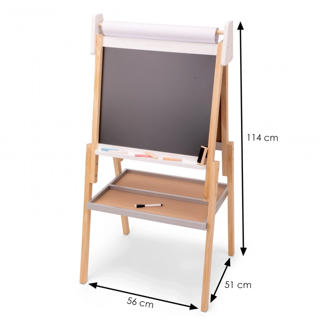 Height Adjustable Double-Sided Art Easel