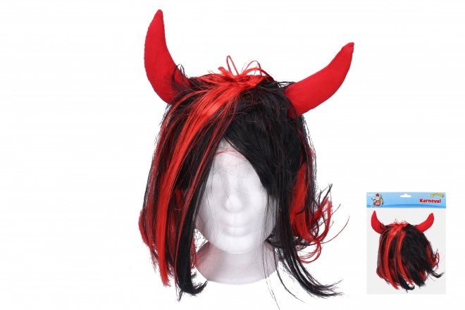 Devil Horns Wig