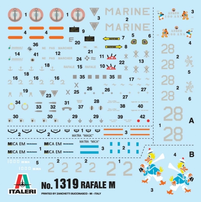 Rafale M Plastic Model for External Operations