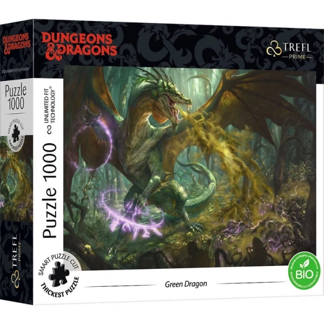 Dungeons & Dragons Green Dragon Puzzle by Trefl