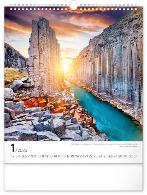 Inspirational Wall Calendar 2025