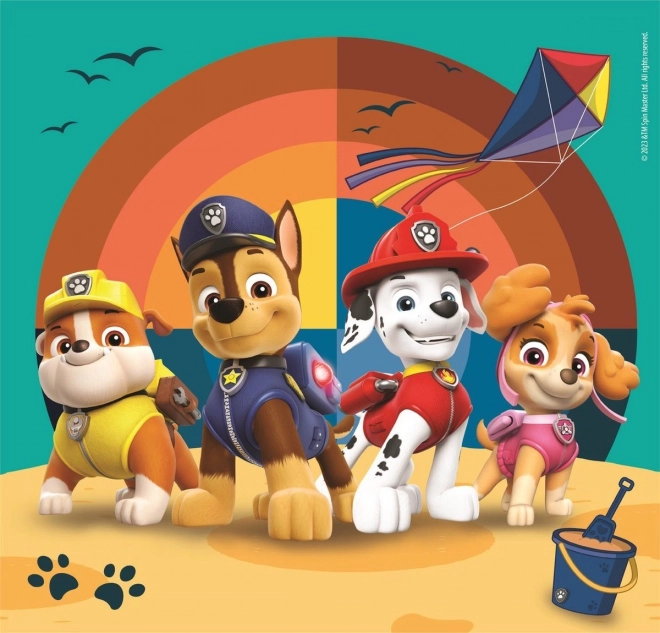 Paw Patrol 3 in 1 Puzzle Set