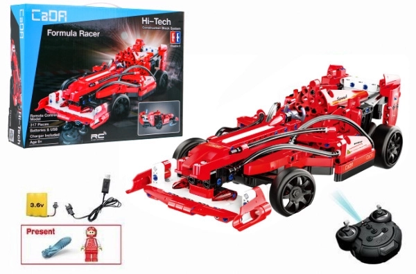 Remote Control Racing Car Building Blocks Set for Kids