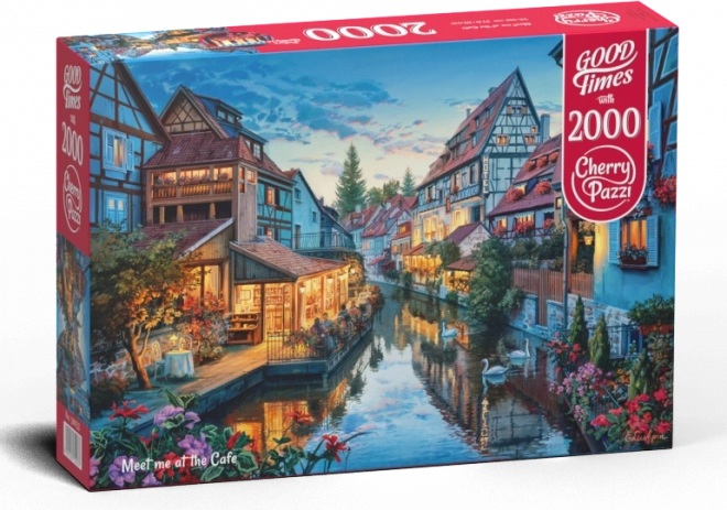 Cafe Meeting 2000 Piece Puzzle