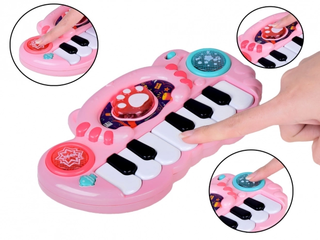 Interactive Colorful Baby Musical Keyboard