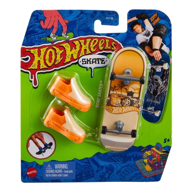 Fingerboard with Removable Skate Shoes by Hot Wheels