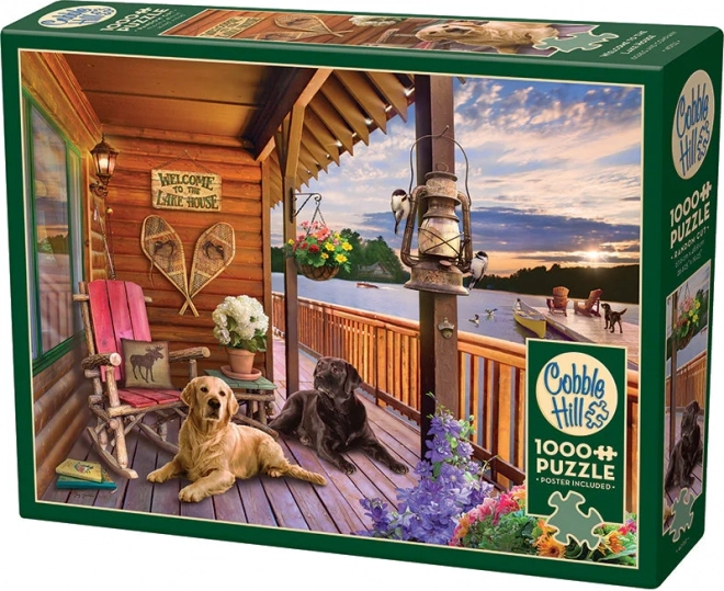 Welcome to the House by the Lake Puzzle 1000 Pieces