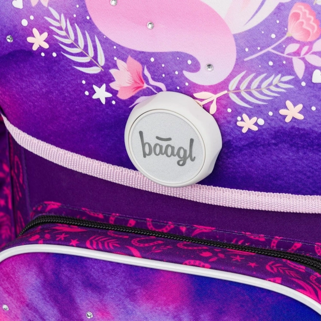 Baagl Ergo School Set with Horse Design