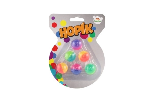 Rainbow Bouncing Balls Set - 6 Pieces