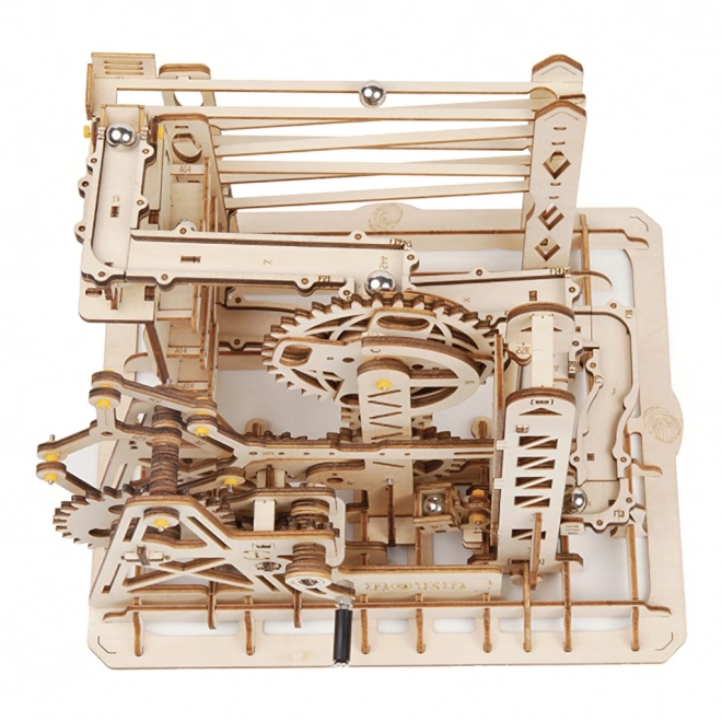 Robotime Rokr 3D Wooden Puzzle Marble Run: Explorer