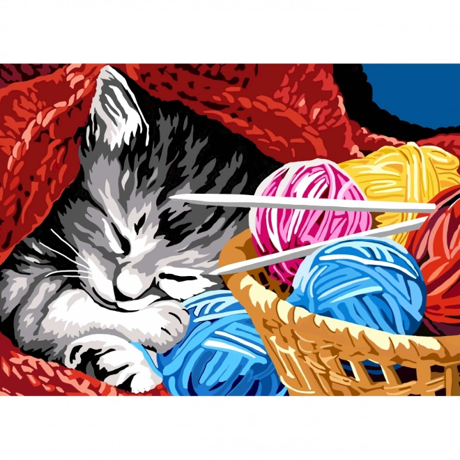 Sleeping Kitten Puzzle 1000 Pieces