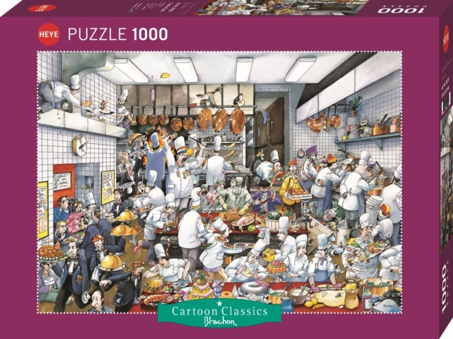 Heye Puzzle Cartoon Classics: Creative Chefs 1000 Pieces