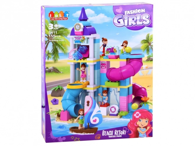 Colorful Water Park Building Blocks