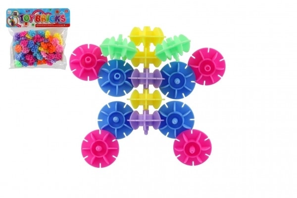 Colorful Snowflake Building Set