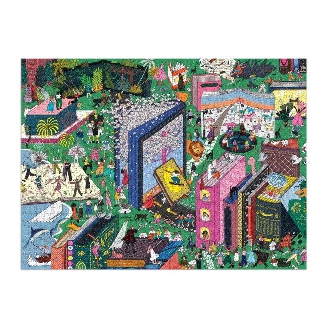 Book World Puzzle by GALISON 1000 Pieces