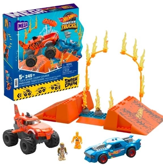 Hot Wheels Tiger Shark Blocks