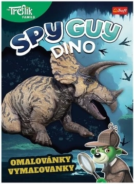 Spy Guy Dino Coloring Book
