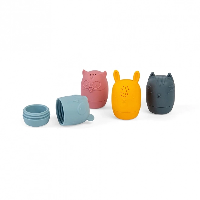 Bigjigs Toys Silicone Squeeze Animals for Bath