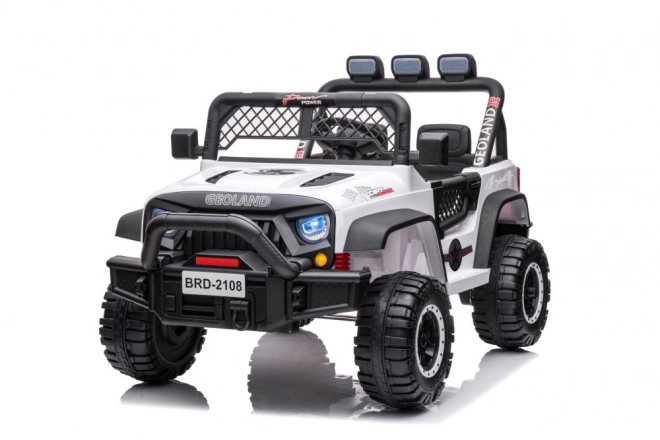 Electric Ride-On Jeep Geoland 24V 4x4 White