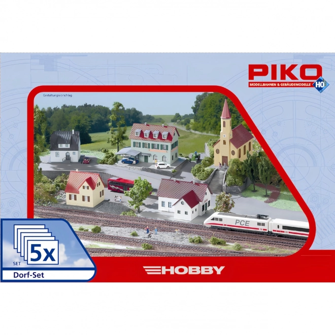 Piko Hobby Village Building Set