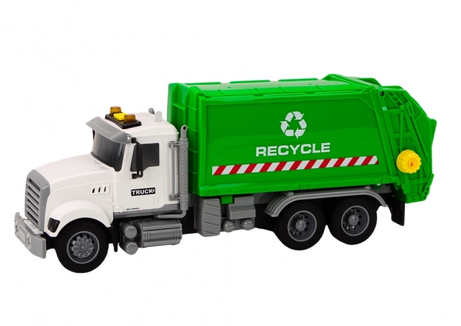 Waste Collection Truck Toy with Lights and Sounds