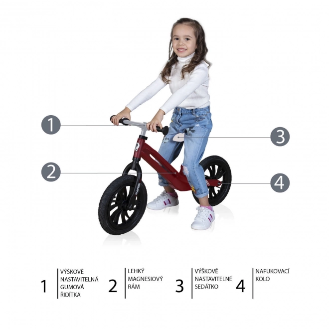 Balance Bike Racer Red