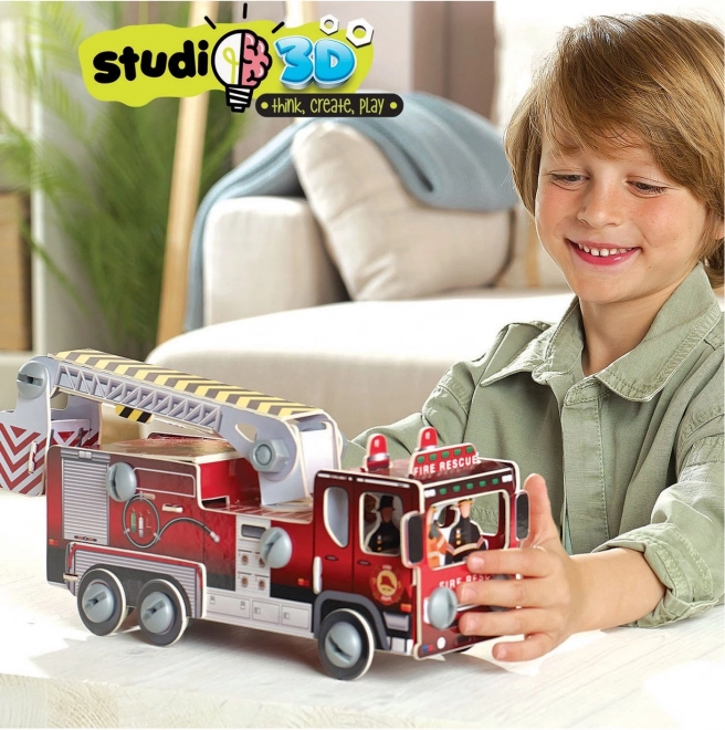 3D Model Fire Truck