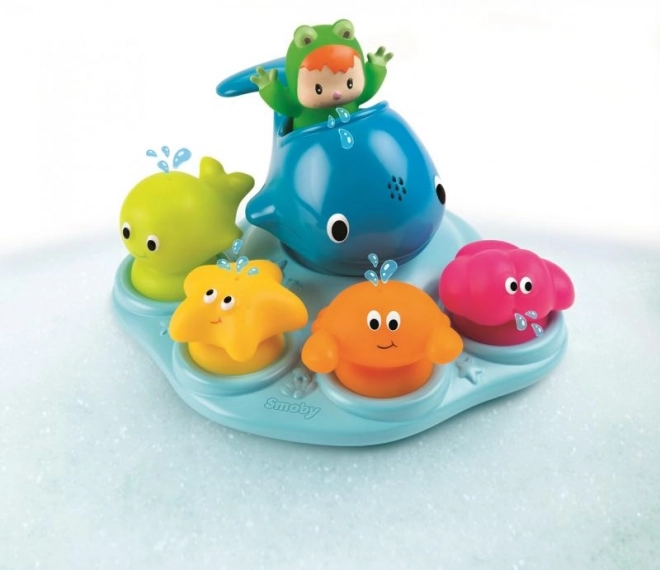 Cotoons Floating Island with Water Animals