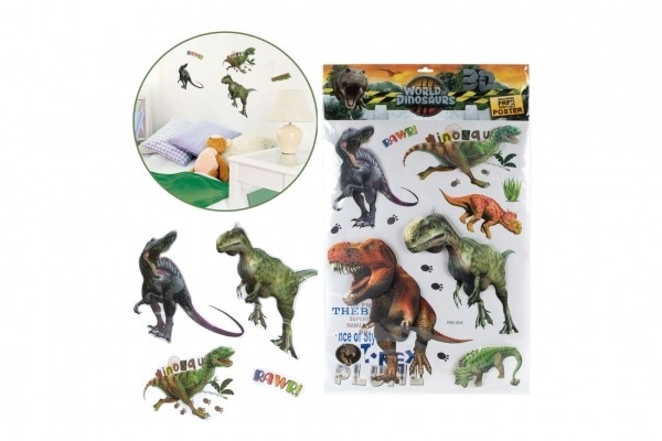 Adesivi Murali Dinosauro XXL 3D