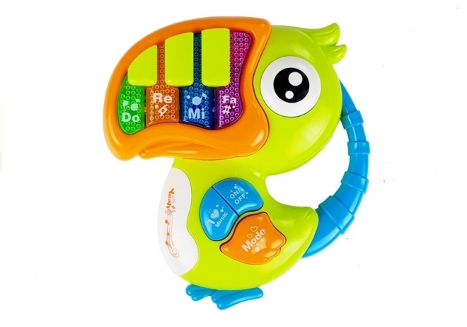 Colorful Parrot Keyboard for Kids