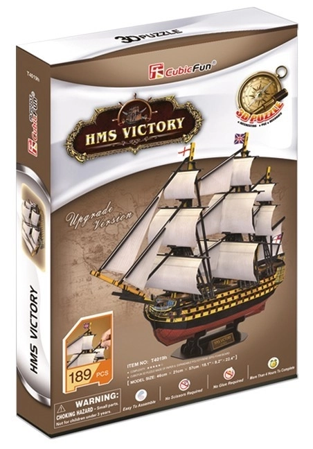 3D Puzzle Sailboat HMS Victory