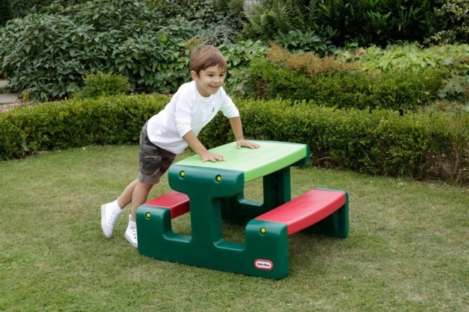 Little Tikes Jr. Picnic Table Evergreen