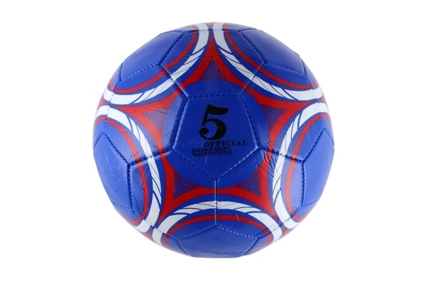 Leather Stitched Football Ball 22cm