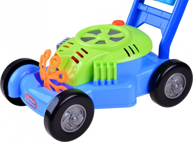 Engine sounds and cheerful melody
