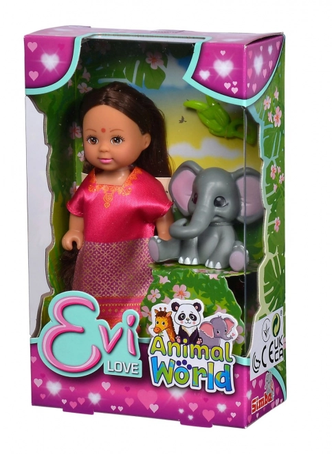 Evi Love Doll with Wild Animal