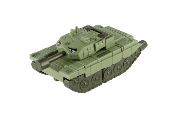 Transformer Robot Tank 14cm Friction Powered Toy