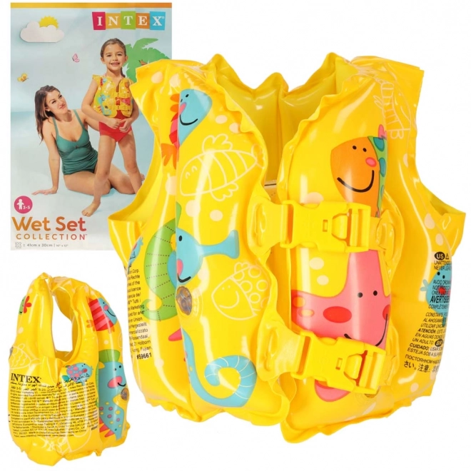 Intex inflatable swimming vest for children 3-5 years