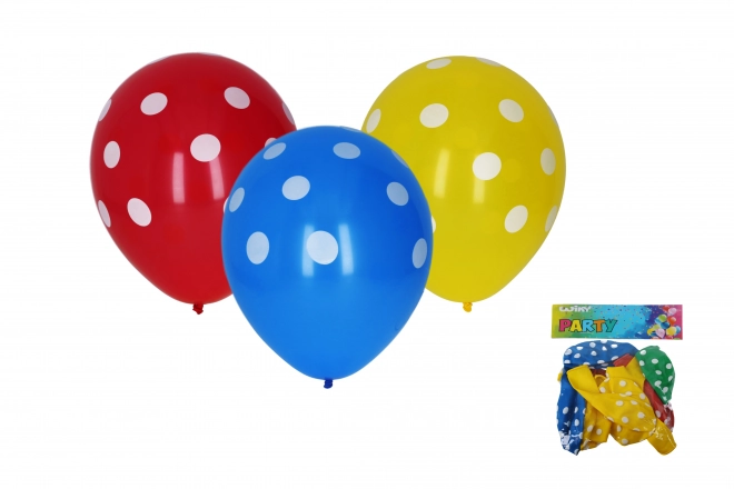 Colorful Polka Dot Balloons Set