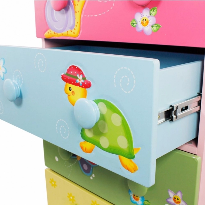 Magical Garden Chest of Drawers for Children