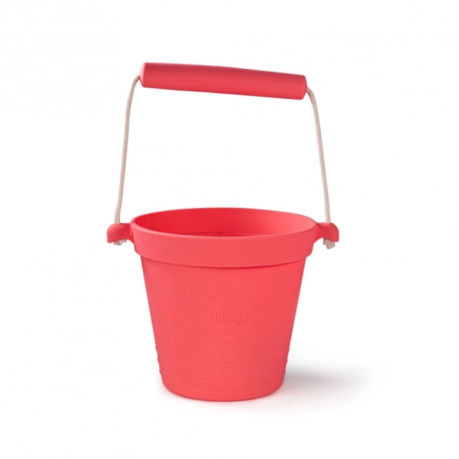 Bigjigs Beach Pail Dark Pink