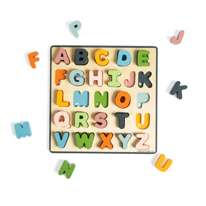 Bigjigs Toys Wooden Puzzle ABC Letters