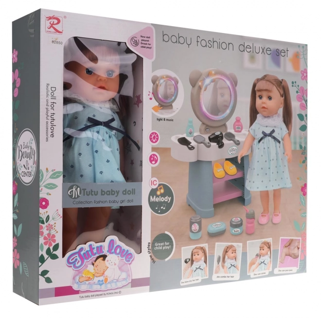 Interactive Doll Kinga with Vanity and Accessories