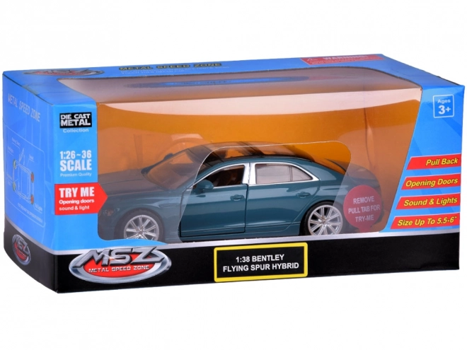 Bentley Flying Spur Hybrid Metal Model Car Interactive