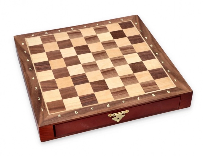 Magnetic Chess Set with Drawers