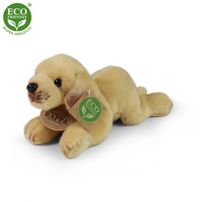 Eco-friendly Plush Lying Dog 16 cm