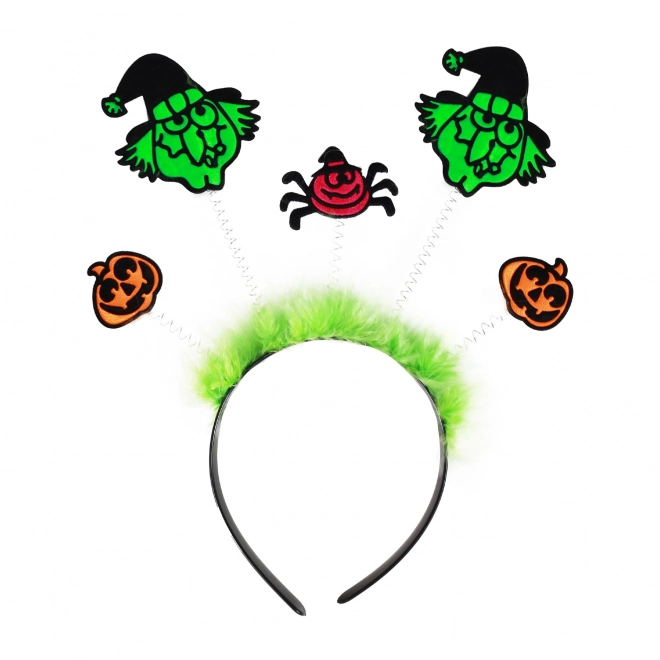 Witch Headband with Pumpkins