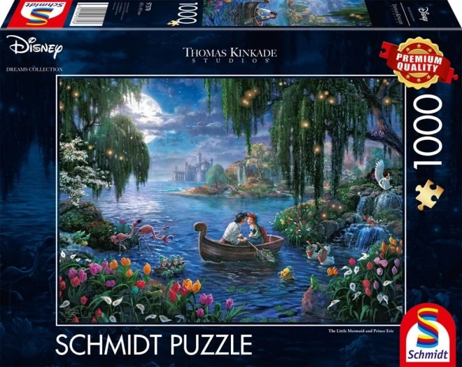 Schmidt Little Mermaid and Prince Eric 1000 Piece Puzzle